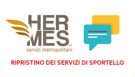 Reggio Calabria, Hermes ripristina i servizi di sportello